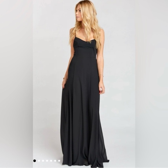 Show Me Your Mumu Black Godshaw Goddess Gown - Small - Picture 2 of 9